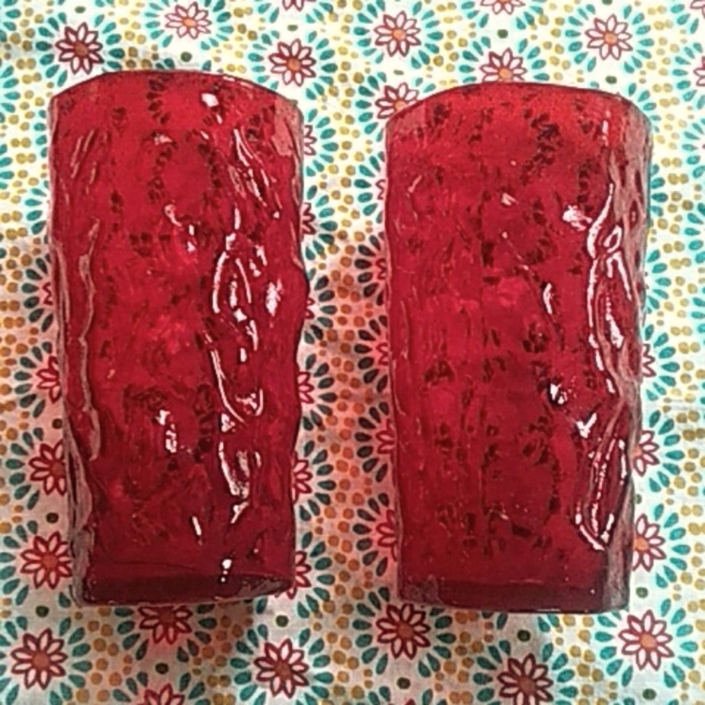 Red Seneca Driftwood Casual Glasses Set of 2